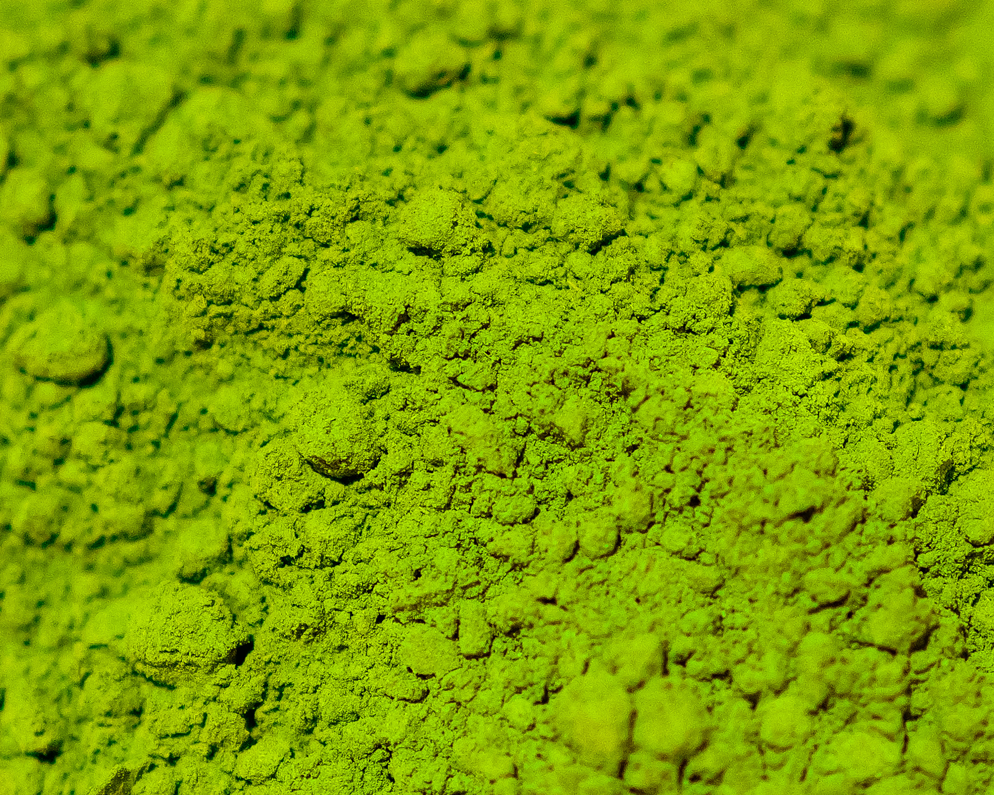 Matcha-Pulver Nahaufnahme